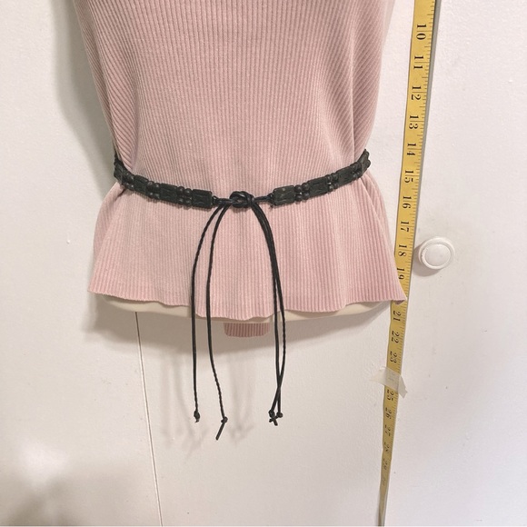 Butterfly Boho Bohemian Long Beaded Self Tie Dress Tie Belt - Picture 3 of 6